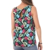 Débardeur Imprimé Rose/Vert Femme Vero Moda Easy