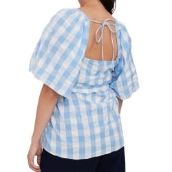 T-Shirt de Grossesse Bleu/Blanc Femme Vero Moda Maternity 20017546