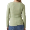 T-Shirt de Grossesse Vert Femme Vero Moda Marternity Fake