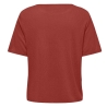 T-shirt Terracotta Femme JDY Faustina