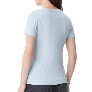 T-shirt Bleu Femme Calvin Klein Jeans Gradient