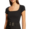 T-Shirt Noir Femme Morgan DLUBI