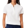 Polo Blanche Femme Lacoste PF5462