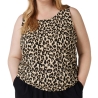 Débardeur Imprimé Léopard Femme Vero Moda CURVE Easy