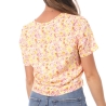 Top Imprimé Jaune/Rose Femme Vero Moda Measy
