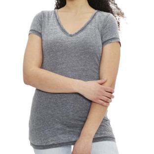 T-shirt Gris Femme Only Wrongly
