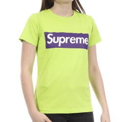 T-shirt Vert Femme Supreme Grip Sofy