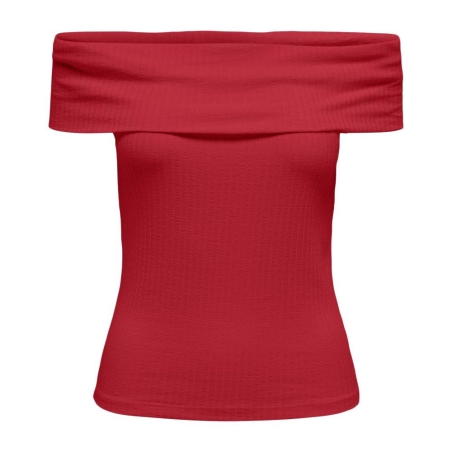T-Shirt Rouge Femme JDY Fransiska 15344028