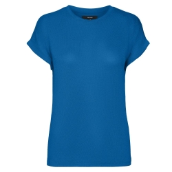 T-Shirt Bleu Roi Femme Vero Moda Brianna 10291353