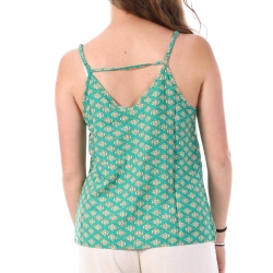 Débardeur Vert à Motifs Femme Only Nova Life Paris