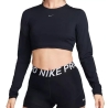 T-Shirt Noir Femme Nike Crop