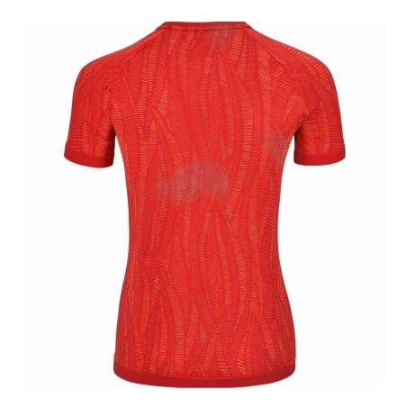 T-shirt Technique Rouge Femme Odlo Zeroweight
