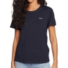 T-shirt Marine Femme Pepe Jeans Wendy Chest