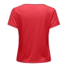 T-Shirt Rouge Femme JDY Dora