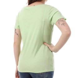 T-shirt Vert Femme Teddy Smith Narcisse
