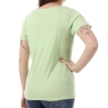 T-shirt Vert Femme Teddy Smith Narcisse