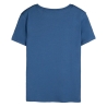 T-shirt Bleu Foncé Femme Teddy Smith Ribelle