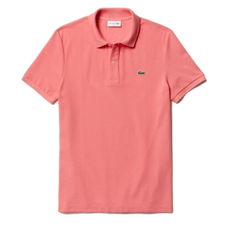 Polo Rose Femme Lacoste Regular Fit