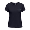 T-shirt Marine Femme Only Pay Life