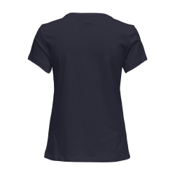 T-shirt Marine Femme Only Pay Life