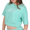T-shirt Turquoise Femme Project X Paris Triple Logo