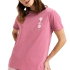 T-Shirt Rose Femme Roxy Ocean Regular