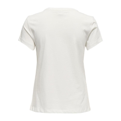 T-shirt Écru Femme Only Pay Life