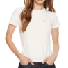 T-shirt Blanc Femme Guess Flower
