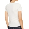 T-shirt Blanc Femme Guess Flower