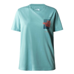 T-shirt Bleu Femme The North Face Foundation