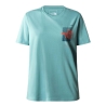 T-shirt Bleu Femme The North Face Foundation
