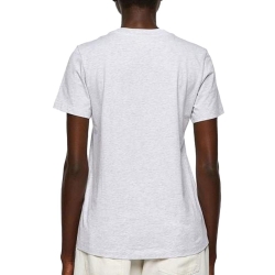 T-shirt Gris Chiné Femme Diesel Sily