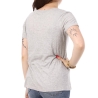 T-shirt Gris Femme Guess College
