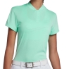 Polo Vert Femme Nike Dry Ss Bld