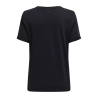 T-Shirt Marine Femme Only Amour Glitter