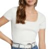 T-Shirt Blanc Femme Morgan DLUBI