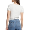 T-Shirt Blanc Femme Morgan DLUBI