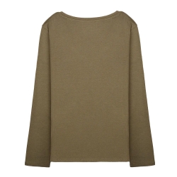 T-shirt Kaki Femme Teddy Smith Miana