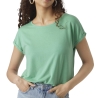 T-shirt Vert Clair Femme Aware Vero Moda Ava