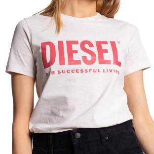 T-shirt Blanc Femme Diesel Sily
