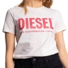 T-shirt Blanc Femme Diesel Sily