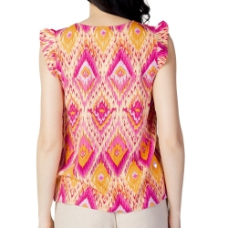 T-Shirt Rose/Orange Femme Only Alma Life