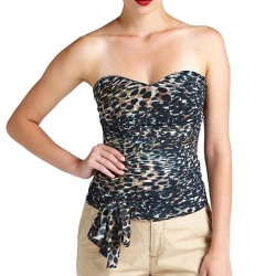 Top Bustier Léopard Femme Guess Saskia