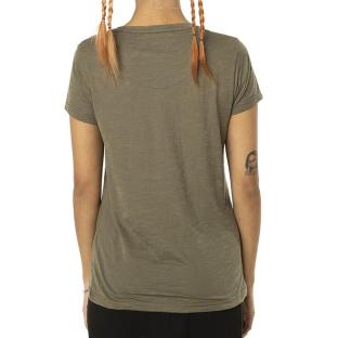 T-shirt Kaki Femme Von Dutch Classic