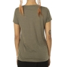 T-shirt Kaki Femme Von Dutch Classic