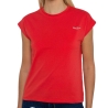 T-shirt Rouge Femme Pepe Jeans Bloom