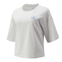 T-shirt Gris Femme New Balance Athletics Intelligent