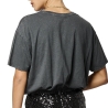 T-Shirt Gris Femme Kaporal SKULL