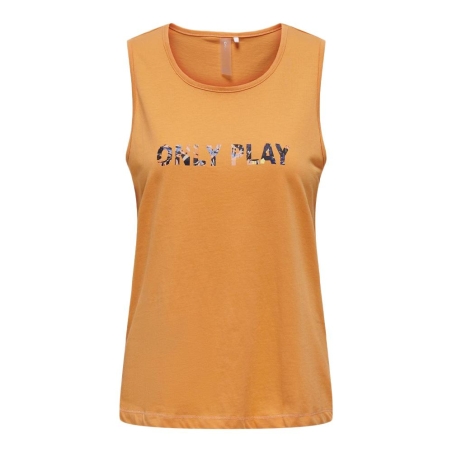 Débardeur Orange Femme ONLY PLAY Life
