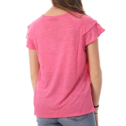 T-shirt Rose Femme Vero Moda Lina